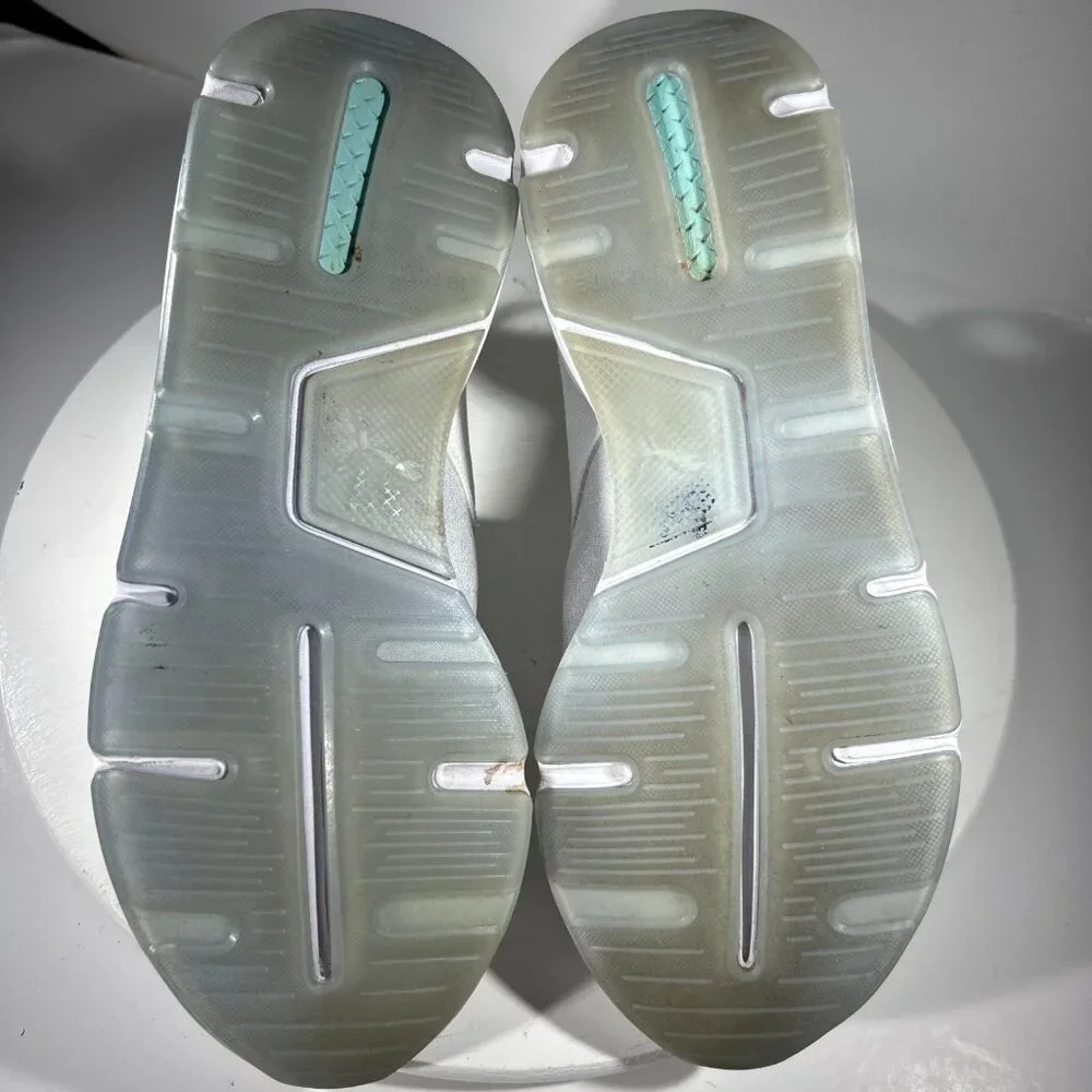 Puma Muse ICE Womens Running Shoes Size 8.5 White Sneakers Walking Gym Casual - Picture 8 of 12